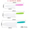 Cuchillo de Fruta de Plástico para Niños, Cuchillo para Pan Tostado, Cuchillo para Pasteles, Cuchillo Pelador de Verduras, Cuchillo para Suplementos Alimenticios de Bebé, Cuchillo para Cortar Verduras