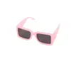 Gafas de Sol de Marco Cuadrado Nuevo Transfronterizas Tendencia Europea y Americana Moda Pu Versátiles Simples Cuadradas Fabricante Mayorista