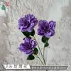Rosas artificiais para atacado, rosas de diamante de 3 cabeças, flores artificiais de seda, paredes de flores, arranjos em cascata para decorações de cena de casamento e hotel