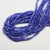 Cuentas de cristal de color AB plateado de 4 mm para joyería DIY accesorios de borla accesorios de ropa cuentas sueltas venta al por mayor directa