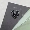 Nuevo Colgante de Aleación con Goteo de Aceite, Accesorios Sencillos Hechos a Mano para el Cabello, Pinzas para el Cabello, Materiales para DIY de Fundas de Teléfono, Accesorios de Cruz Vintage