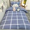 A6L Algodón Dormitorio Estudiantil Juego de Tres Piezas Cama Superior e Inferior Ropa de Cama 100 Sábana Funda de Edredón Juego de Seis Piezas Edredón