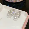 Pendientes de Botón de Flor Delicados y Versátiles de Plata S925 para Mujer, Pendientes de Perla de Lujo de Gama Alta, Accesorios para Orejas de Moda y Elegantes