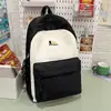 Mochila Nueva de Moda con Bloques de Color, Ligera, Casual, Simple, Versátil, Bolsa Escolar de Gran Capacidad para Niñas