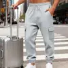 Pantalones de Trabajo para Hombre de Peso Pesado, Estilo Americano, para Otoño e Invierno, de Corte Holgado, Casual, Deportivos, con Jacquard, para Uso al Aire Libre