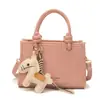 Bolsa pequena quadrada, elegante e da moda, para mulheres, novidade da primavera de 2026, estilo coreano, simples, para o trabalho, de ombro único, transversal, bolsa pequena