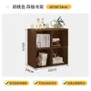 Estante, prateleira de armazenamento de piso, estante divisória semi-fechada para quarto ao lado da cama, armário de armazenamento, armário de grade, armário de oito compartimentos
