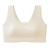 Roupa Íntima Sem Costura Copas de Orelha de Coelho Fazem os Seios Parecerem Menores Estilo Menina Suporte Macio de Gel Sem Fio Cor Base Luxo Leve Formato de Taça Sutiã Costas Bonitas