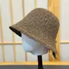 Sombreros de Otoño e Invierno para Mujer Nuevo Estilo Coreano Sombrero de Pescador Tejido para Mujer Otoño e Invierno Estilo Calle Versátil Se Puede Atar Cola de Caballo Sombrero de Copa de Lana para Mujer