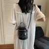 Estilo Étnico Brocado Zhuang Moda Casual Bolso Cubo Nuevo Verano 2025 Bolso de Mujer Simple Moderno Bolso Cruzado de un Solo Hombro