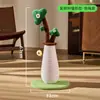 Árvore de Caqui Arranhador para Gatos Poste Arrancador Vertical para Gatos Auto-Prazer e Alívio do Tédio Brinquedo para Gatos Corda de Cânhamo Resistente a Arranhões e Garras Sem Farelos Arranhador para Gatos