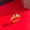 Anillo de Espiga de Trigo Mariposa Brainling 2024 Nuevas Explosiones Alto Valor de Color Anillo Blanco Exquisito Joker Alto Sentido Anillo de Dedo