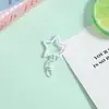 Chaveiro Colorido Pintado Estrela de Cinco Pontas Fivela de Figura Oito Liga de Zinco Acessórios de Joia Materiais de Contas Artesanais DIY Atacado