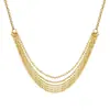 Conjunto de Pulsera y Collar de Plata de Ley 925 Más Vendido Transfronterizo, Lujo Ligero, Artesanía Exquisita, Conjunto Único de Pulsera de Trébol de Cuatro Hojas y Lazo para Mezclar y Combinar