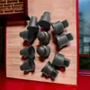 Cubierta Protectora de Eje de Rueda Delantera de Vehículo Eléctrico Tapa de Goma Tapa de Polvo para Tuerca Hexagonal Tapa de Tornillo de Eje de Horquilla Plana Tapón de Goma