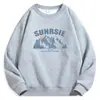Sudadera de Cuello Redondo para Hombre Nueva Tendencia Primavera y Otoño Estilo Estudiante Algodón Compuesto Pulóver Versátil Manga Larga Sudadera Chaqueta