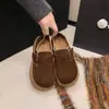 Zapatos Birkenstock de suela gruesa para mujer, novedad otoño 2026, sin cordones, gamuza, suela suave, mocasines casuales, zapatos planos versátiles