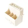 Suporte de facas de cozinha, porta-hashis, suporte de facas multifuncional de parede, suporte de armazenamento de facas integrado, suporte para pendurar facas e colheres