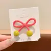 Pinza para el pelo de pez pequeño con lazo de dopamina para niños Niñas Flequillo Lateral de la Frente Pinza para el Pelo Linda Tocado para Niñas
