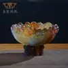 Venda Direta de Fábrica vento fresco água para cima vidro tripé cornucópia abertura e listagem conferência presentes de negócios decoração estilo chinês atacado