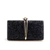 Bolsa de Noche Brillante con Lentejuelas Nuevas Transfronteriza para Mujer Bolso de Mano Elegante Impresionante para Fiesta y Banquete