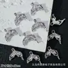 Pendente de Cauda de Peixe Fada Colorido Cravejado de Diamantes Mais Vendido Materiais de Acessórios de Joias para Pulseira com Contas DIY, Colar, Brincos