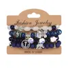 Pulseira em Camadas com Pequenos Pingentes, Presentes Criativos para Meninas, Acessórios Pequenos, Fashion para o Dia a Dia, Sessões de Fotos na Praia, Fornecimento Transfronteiriço