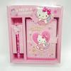 Caja de Regalo de Libreta Sanrio Kurome Set Combinado de Libreta de Aspecto Sofisticado Caja Set de Libreta Regalo para Niña