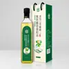 Caixa de Presente de Óleo de Linhaça 500ml Óleo Comestível Misturado de Linhaça e Camélia, Saudável Não-OGM, Prensado