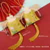 Bolsas de la Suerte Bordadas Estilo Antiguo al por Mayor, Bolsitas de Regalo, Adornos para Colgar en el Coche, Bolsitas Vacías con Cordón de Borla de Oración