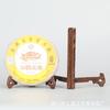 Soporte para Pasteles de Té Pu'Er de Madera para Alitas de Pollo Plato de Porcelana Antigua Bandeja de Té Plato Redondo Soporte de Exhibición de Madera Maciza Ceremonia del Té