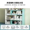 Estante de Livros Personalizada Desktop Rack de Armazenamento Multifuncional Simples Pequeno Multi-Camadas Canto Balcão de Livros Rack de Exibição