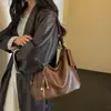 Mochila multifuncional de alta gama, estilo vintage, para mujer, con gran capacidad, material de cuero suave, y se puede usar como bolso de hombro o bolso cruzado, adecuada para el trabajo y los desplazamientos.