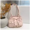 Bolso de mano de gran capacidad con diseño de nicho, versátil, de lunares para mujer, nuevo estilo coreano de moda, simple y moderno, bolso de hombro versátil