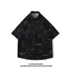 Ilha de Hainan Camisa Floral de Manga Curta Roupa de Praia Sanya Havaí Tailândia Viagem Masculina Casal Casual Solta