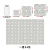 Pegatinas de pared con patrón geométrico moderno, azulejos autoadhesivos de PVC impermeables para baños, renovación a prueba de aceite para cocina y uso decorativo