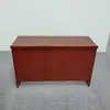 Mesa de Reunión Doble Sala de Reuniones Mesa de Capacitación Combinación de Mesa y Sillas de Reunión Mesa Larga de 1.2 m Escritorio de Madera