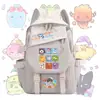 Mochila escolar temática Reino de Rocas para niños y niñas, azul aqua, Dimo Spark, gran capacidad, mochila versátil para estudiantes de primaria