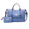 Set de bolsa de viaje para viajes cortos para mujer, gran capacidad, ligero, adecuado para estancias hospitalarias, maternidad, yoga y gimnasio