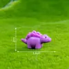 Novo produto transfronteiriço: Figuras de dinossauros em miniatura criativas em várias cores, perfeitas para decorações DIY de jardinagem e como pequenas peças decorativas