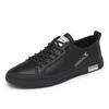 Zapatos de Hombre Zapatos Blancos Primavera y Otoño Bordados Casuales Piernas Zapatos Perezosos Slip-on Deportivos Zapatos de Tabla Moda Nueva para Hombre