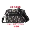 Nuevo Bolso de Hombro de Lona Versátil para Hombre, Bolso Cruzado Jacquard Bordado con Cremallera, Bolso Cruzado Versátil con Anillo