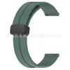 Adecuado para hebilla plegable de reloj Samsung watch5 correa de silicona correa de silicona monocromática galaxy watt4 20mm