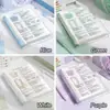 Cuaderno de Hojas Sueltas B5 Cubierta con Anillas Desmontables PVC Transparente de Alta Calidad para Estudiantes de Secundaria