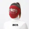 Máscaras de Inverno, Máscaras Faciais Quentes e à Prova de Vento para Homens e Mulheres, Proteção Facial Completa para Veículos Elétricos, Proteção para os Olhos, Protetores de Ouvido Espessados, Proteção contra o Frio, Ciclismo ao Ar Livre