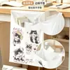 Bolsas de basura adhesivas para coche, escritorios de estudiante, dormitorios, con diseños de dibujos animados, para limpieza, organización de escritorio y uso de oficina