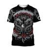 Venta al por mayor de fabricantes transfronterizos de camisetas de manga corta para hombre, nueva tendencia 2021, estampado animal, manga corta, versión coreana, top tipo suéter holgado