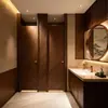 HPL SPC Aluminio Panal PVC Tablero Escuela Fábrica Edificio Baño Público Partición Lavadero Baño Partición Impermeable