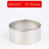 Utensilios para hornear de tres energías molde para pan de tambor grande antiadherente redondo círculo para mousse de queso círculo para tarta cortador de galletas