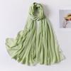 Nova Malásia Indonésia Baotou Lace Lenço Decorativo Pérola Chiffon Lenços Atacado MSL208